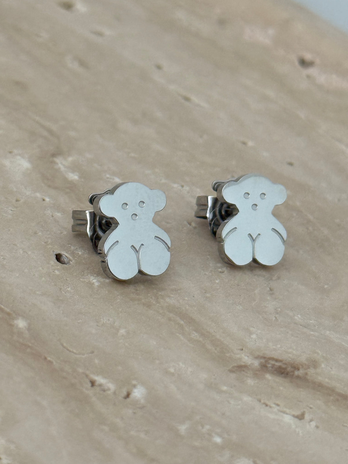 Teddy Bear Silver Set