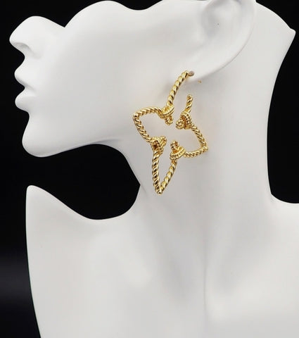 Four Leaf Clover Earrings