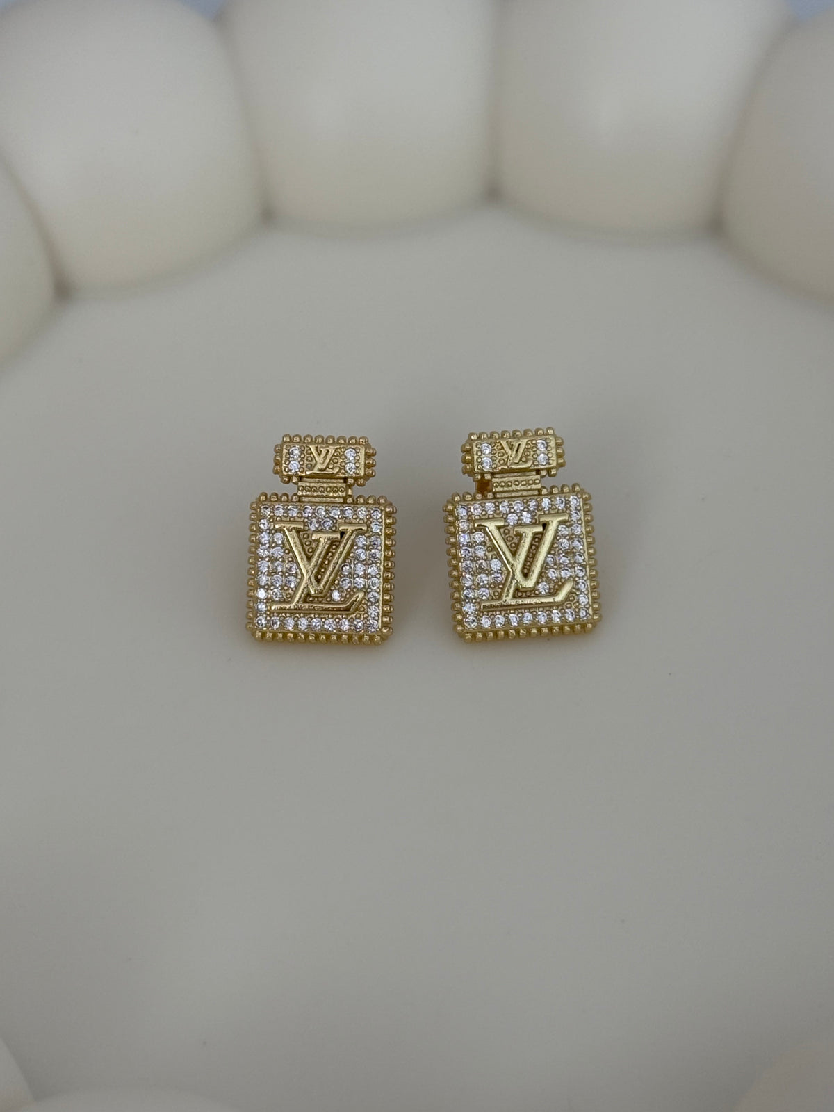 Perfume Bottle Earring