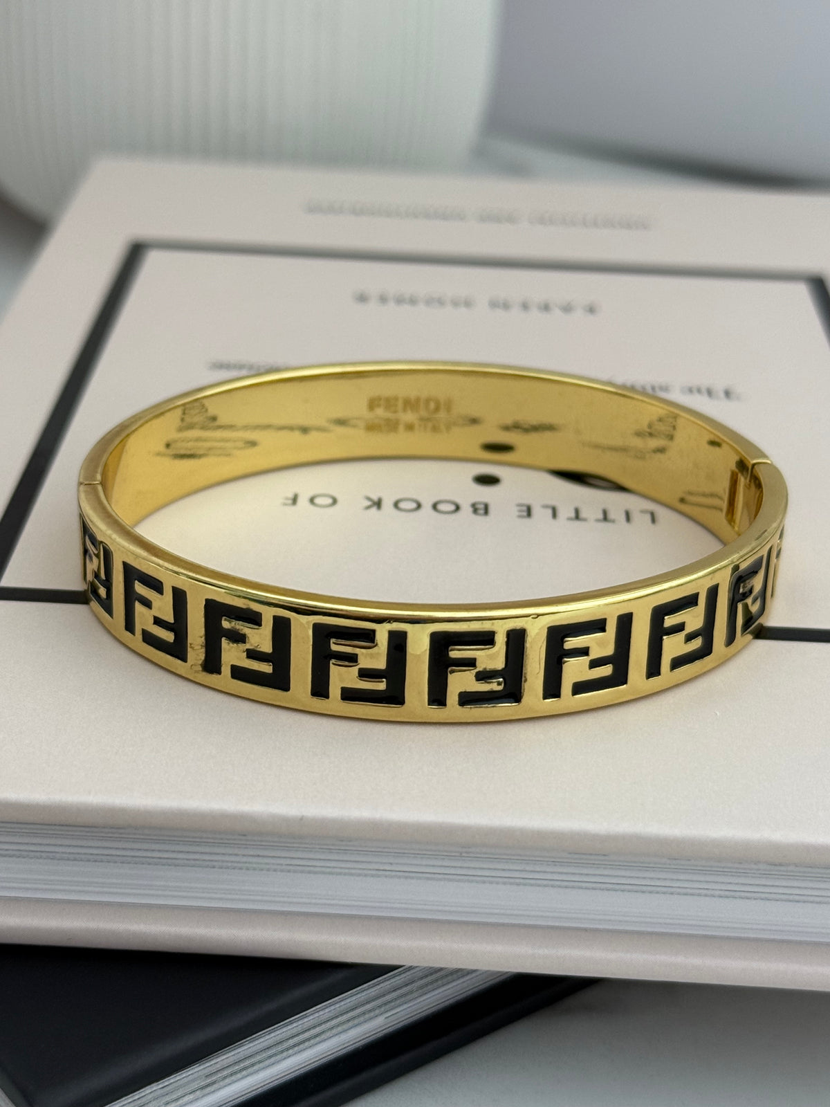 F Gold Bracelet