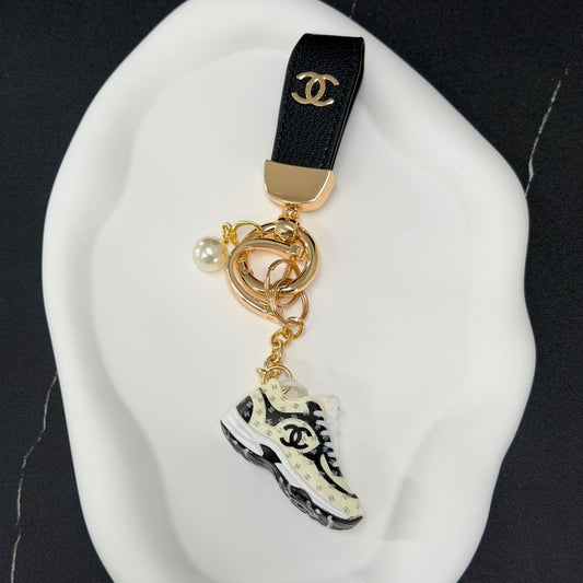 Black Sneaker Keychain