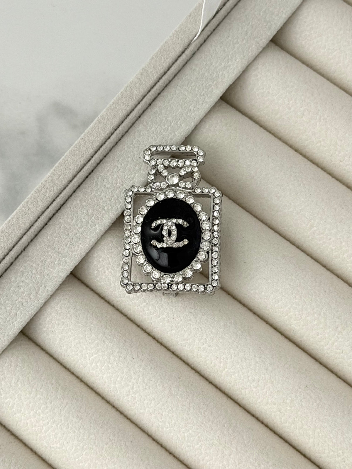 Perfume Bottle Brooch