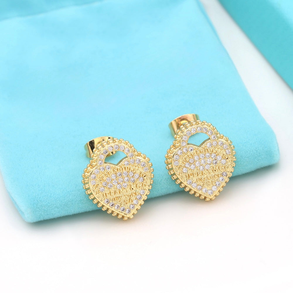 Fanny Heart Earring