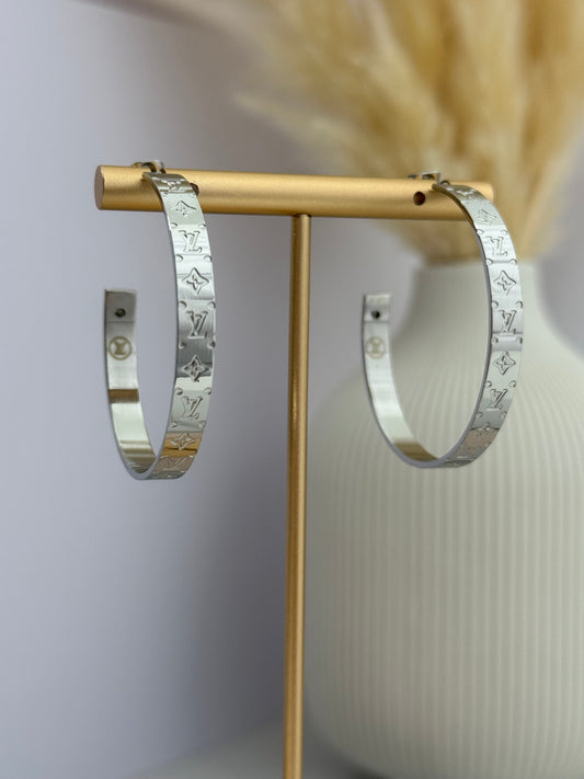 Luvi Silver Hoop
