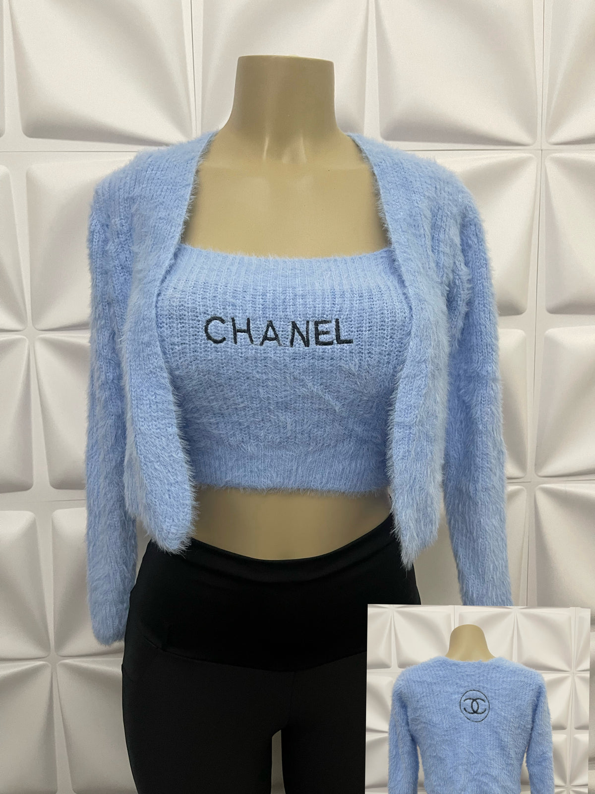 Sky Blue 2 Pcs Set
