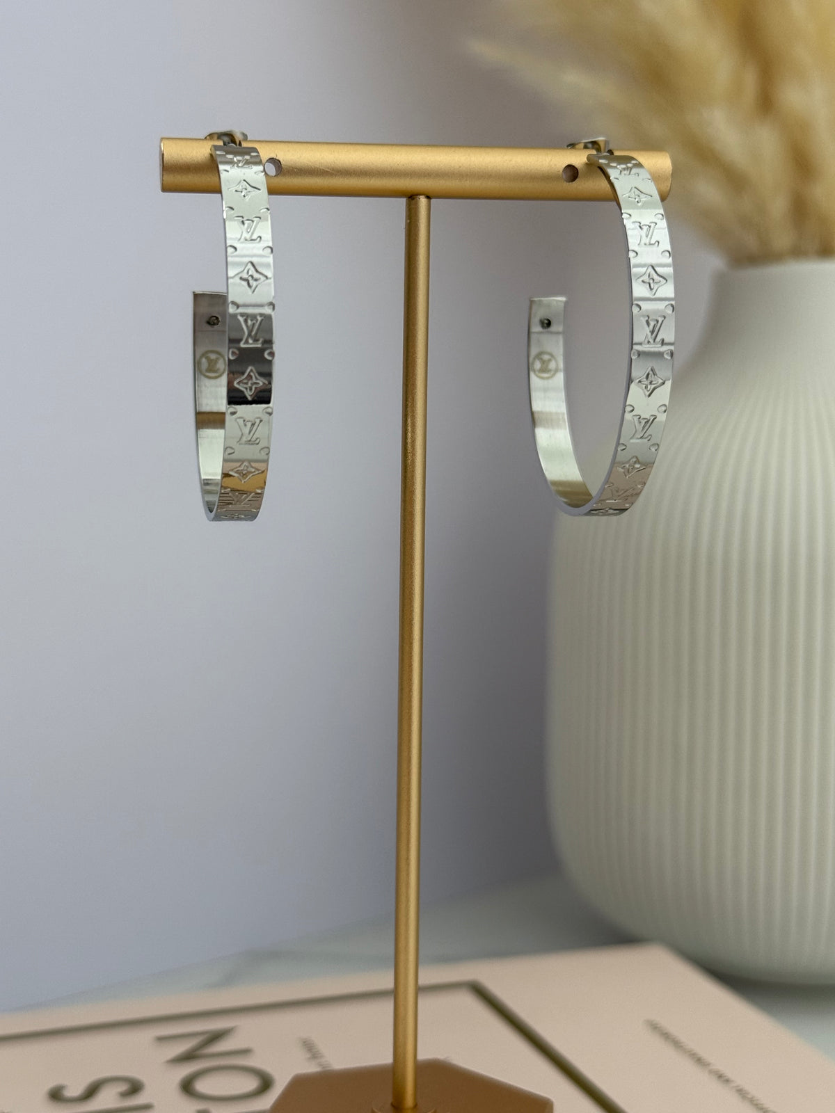 Luvi Silver Hoop