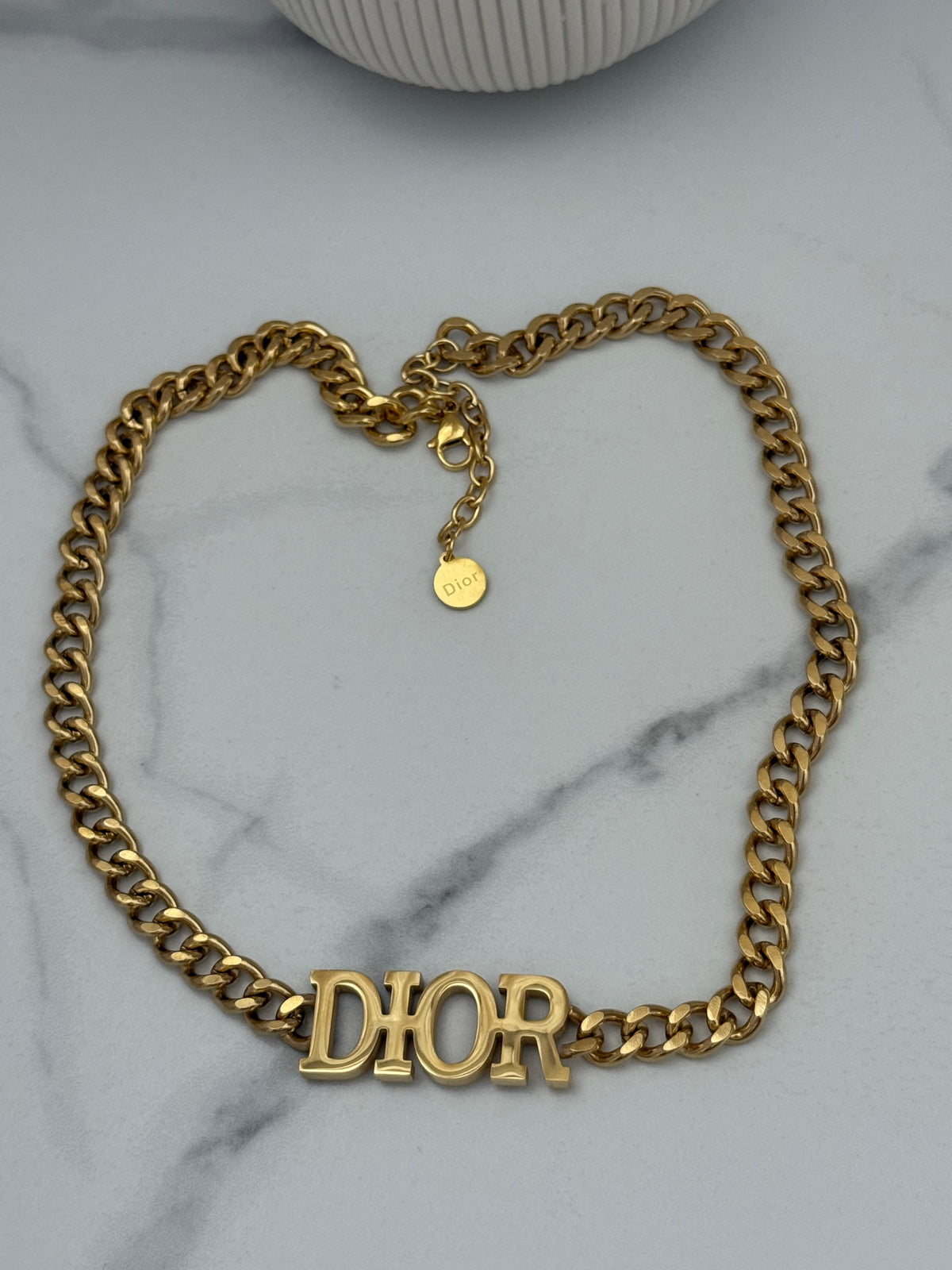 Cd Gold Necklace
